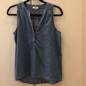 CHAMBRAY TANK TOP FROM SOFT JOIE